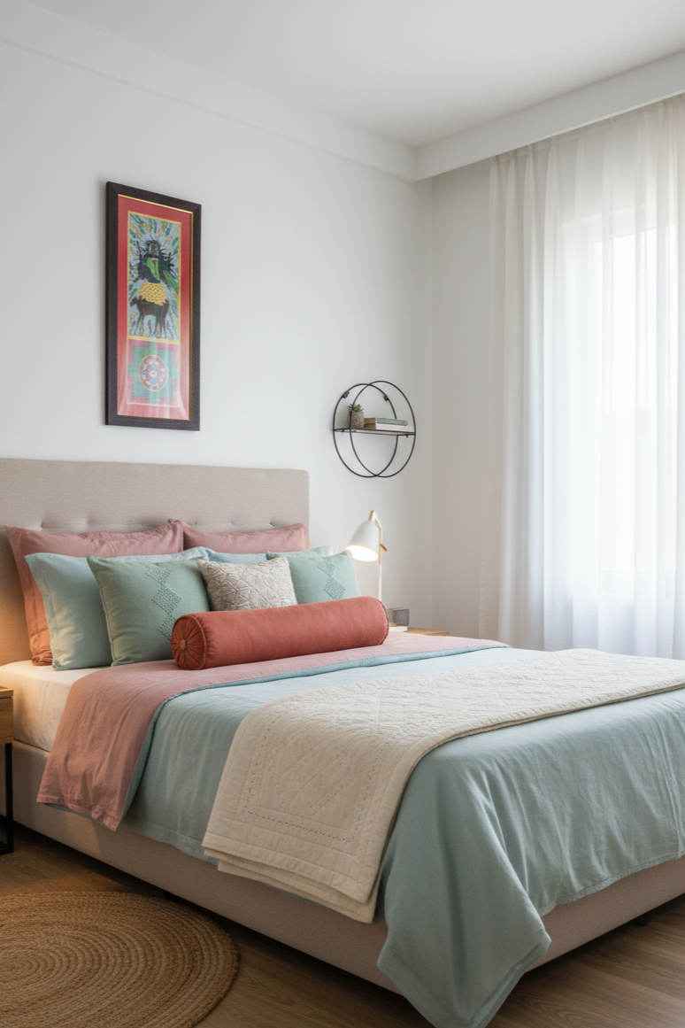 Handcrafted Tribal Goddess Painting | Framed Indian Folk Art | Suchitra Hastkala